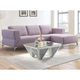 Josiah Pale Berries Fabric Sectional Sofa Model 55090 By ACME Furniture